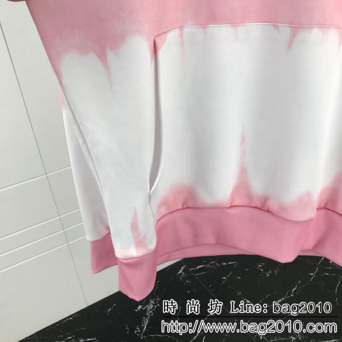 ChamPion冠軍 18ss秋冬新款衛衣 紮染漸變色 刺繡小logo 絲光混紡面料  情侶款 ydi2355